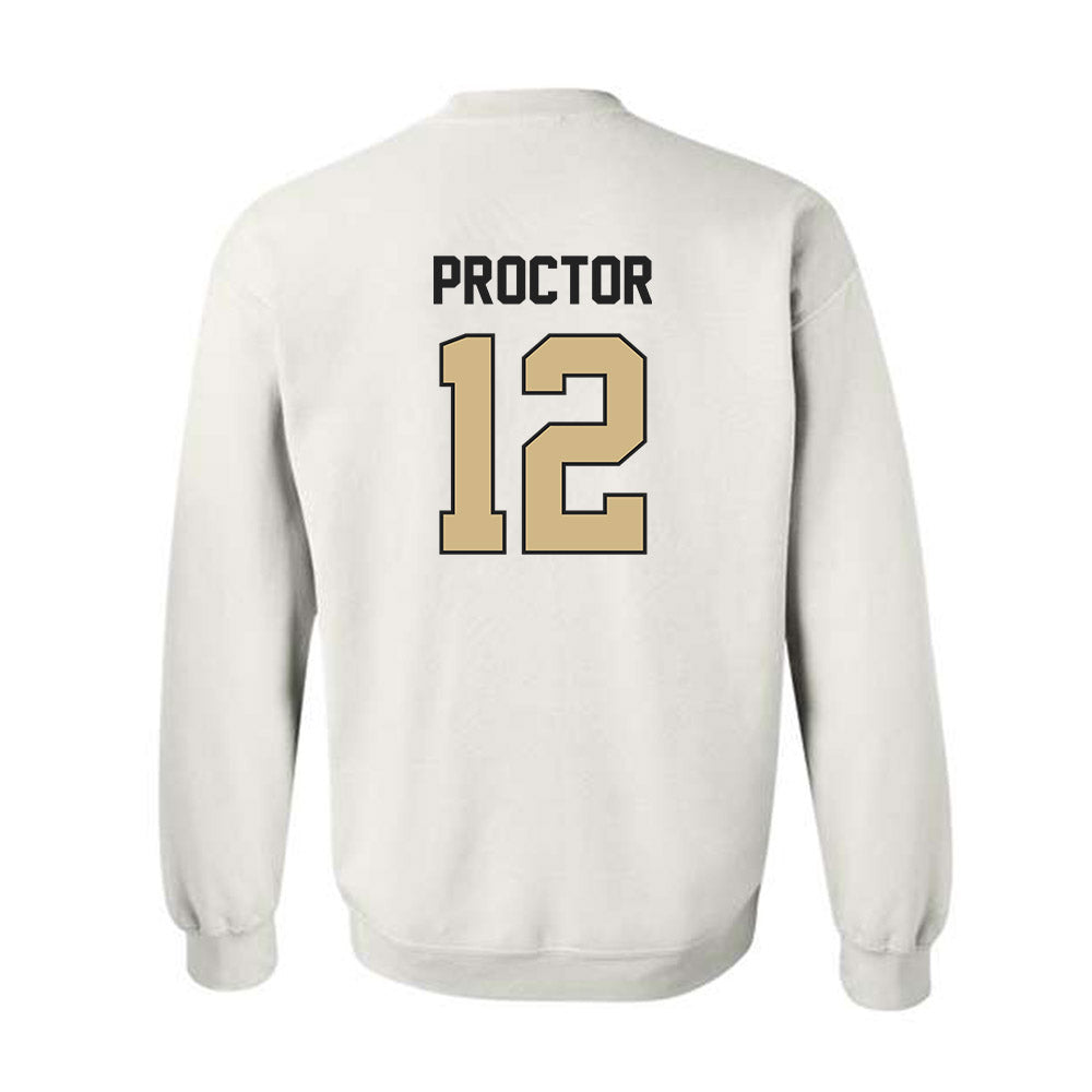 Purdue - NCAA Women's Basketball : Aysia Proctor - Classic Shersey Crewneck Sweatshirt-1