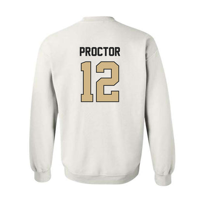 Purdue - NCAA Women's Basketball : Aysia Proctor - Classic Shersey Crewneck Sweatshirt-1