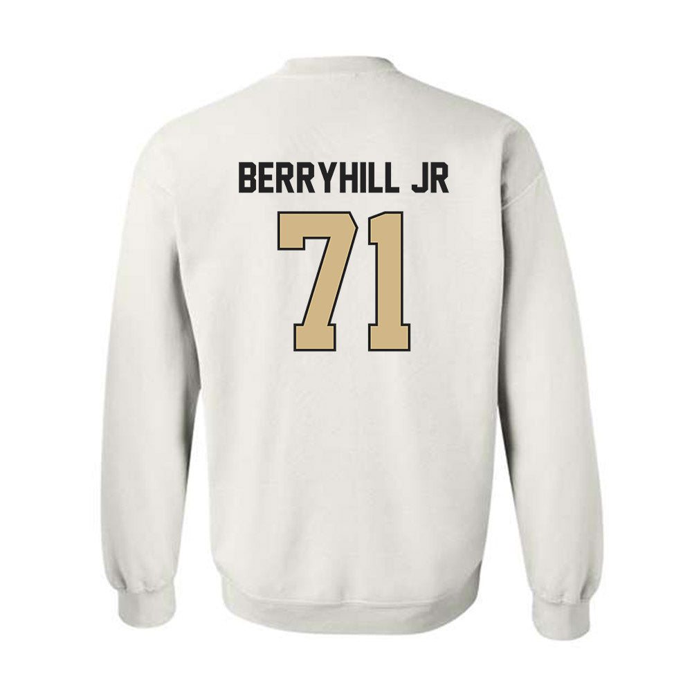 Purdue - NCAA Football : Terrell Berryhill jr - Classic Shersey Crewneck Sweatshirt-1