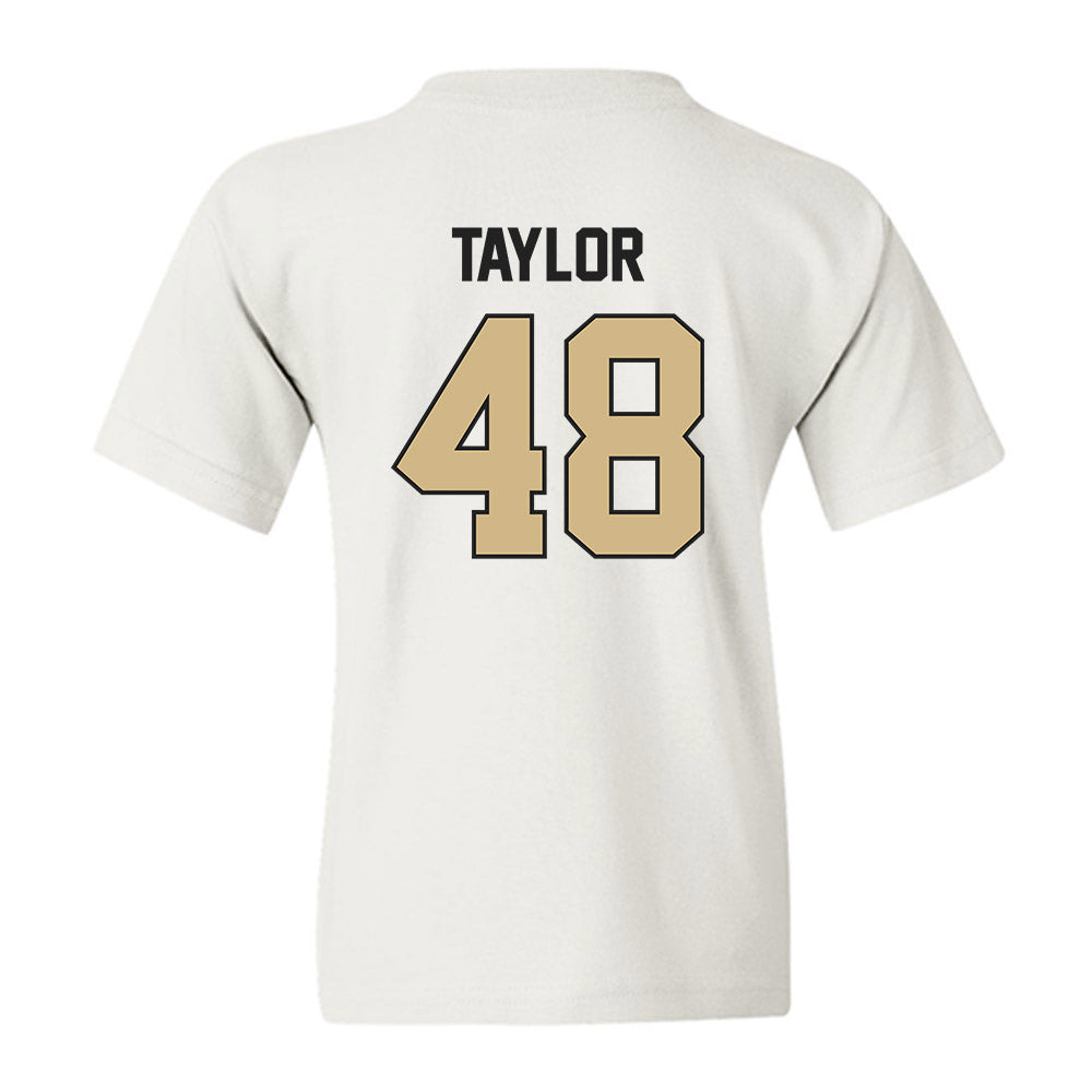 Purdue - NCAA Football : Donivan Taylor - Classic Shersey Youth T-Shirt-1