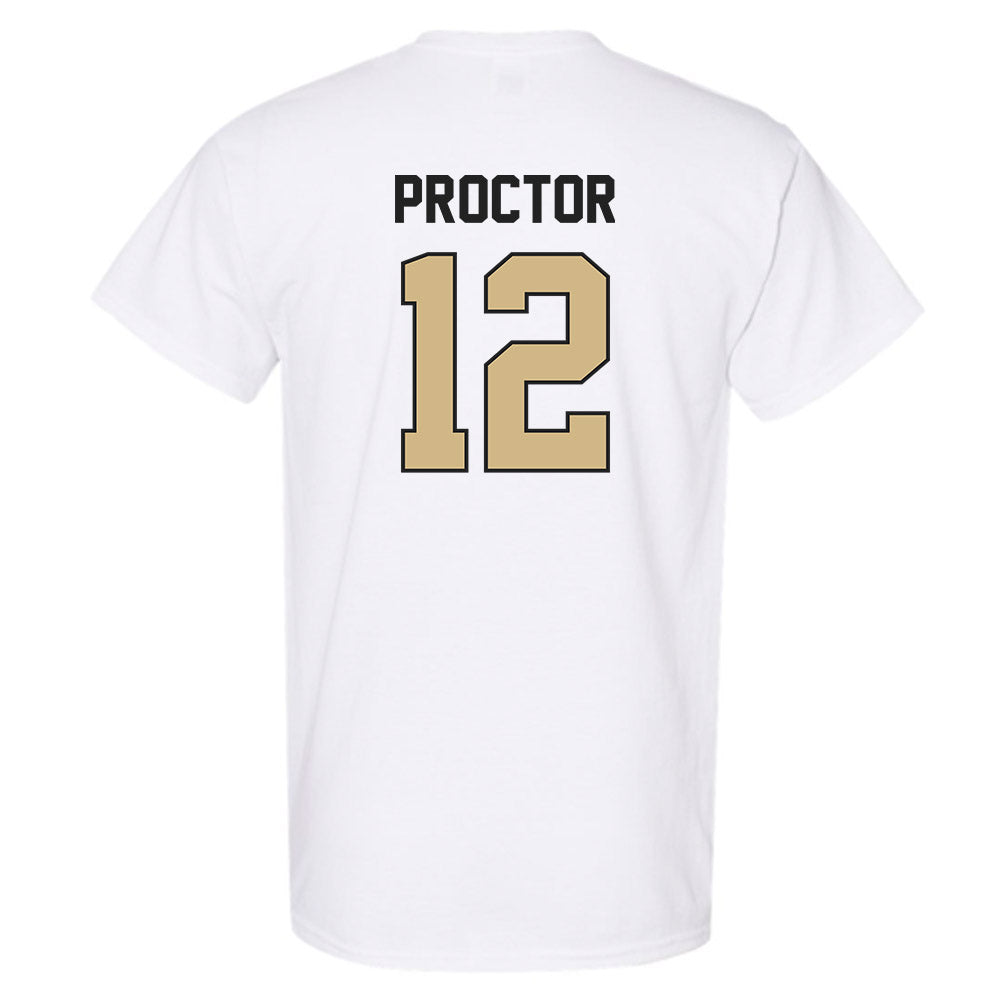 Purdue - NCAA Women's Basketball : Aysia Proctor - Classic Shersey T-Shirt-1