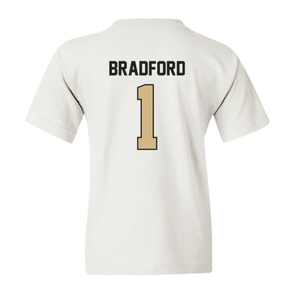 Purdue - NCAA Football : Smiley Bradford - Classic Shersey Youth T-Shirt-1