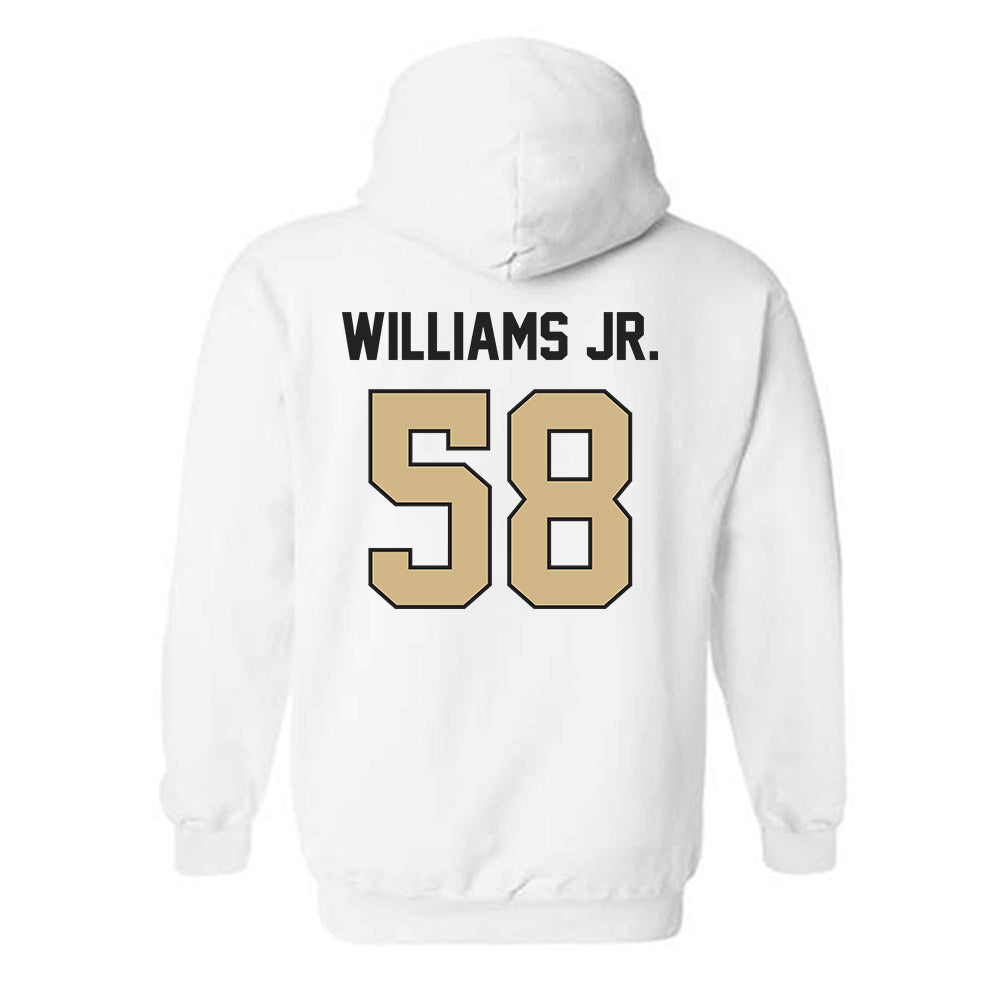 Purdue - NCAA Football : James Williams Jr. - Classic Shersey Hooded Sweatshirt-1