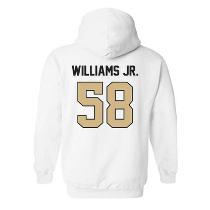 Purdue - NCAA Football : James Williams Jr. - Classic Shersey Hooded Sweatshirt-1