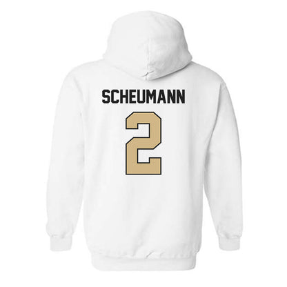 Purdue - NCAA Women's Volleyball : MaryKate Scheumann - Classic Shersey Hooded Sweatshirt-1
