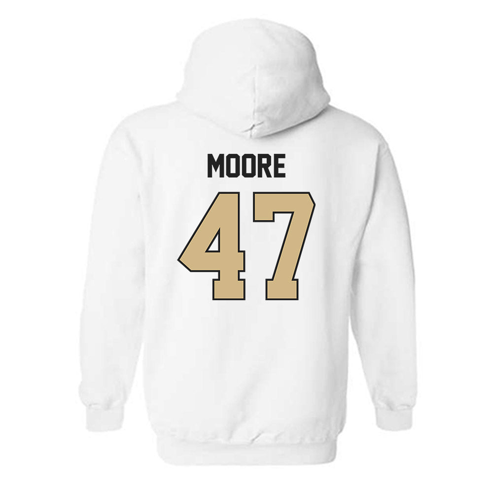 Purdue - NCAA Football : Tre Moore - Classic Shersey Hooded Sweatshirt-1