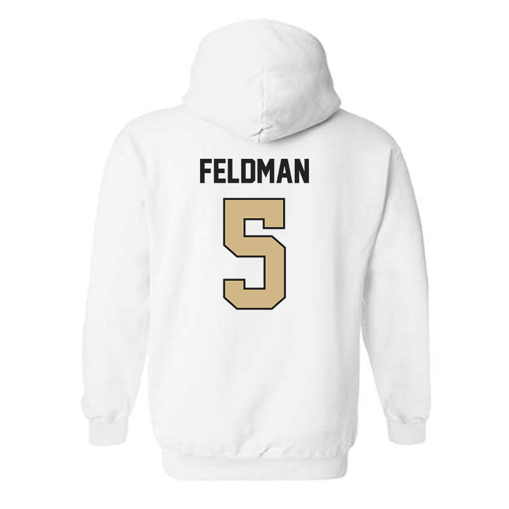 Purdue - NCAA Women's Basketball : Taylor Feldman - Classic Shersey Hooded Sweatshirt-1