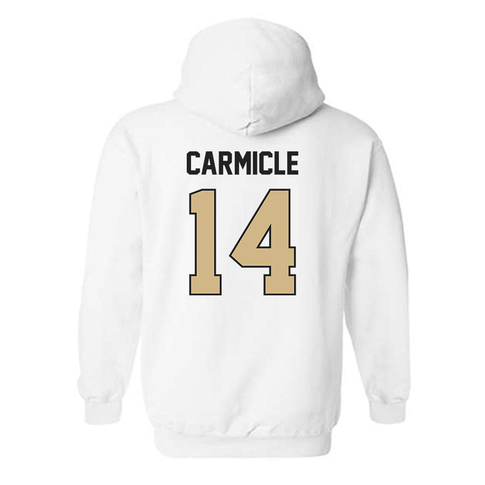 Purdue - NCAA Football : Maximilian Carmicle - Classic Shersey Hooded Sweatshirt-1
