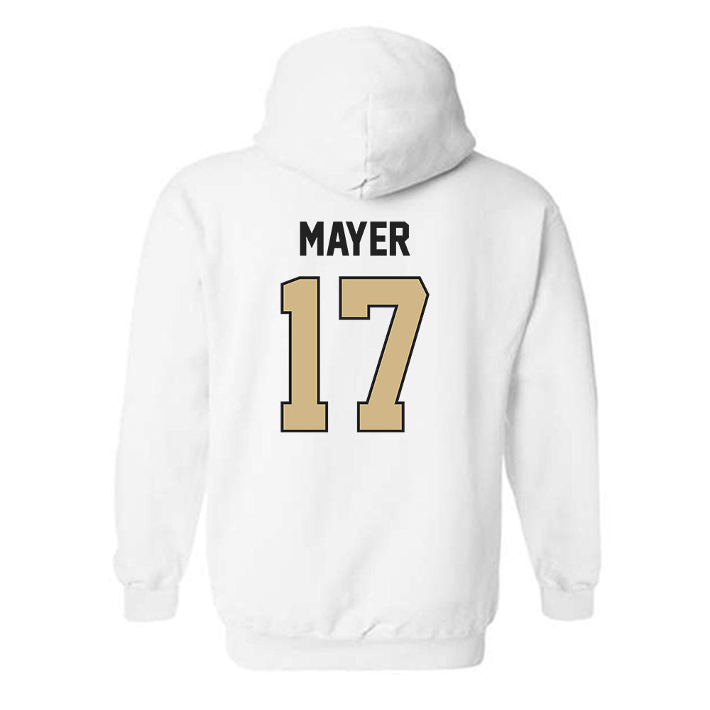 Purdue - NCAA Men's Basketball : Omer Mayer - Classic Shersey Hooded Sweatshirt-1