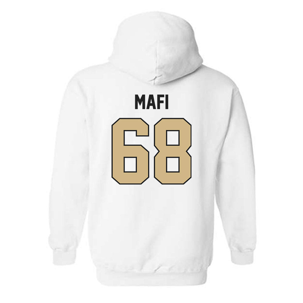 Purdue - NCAA Football : Nuku Mafi - Classic Shersey Hooded Sweatshirt-1