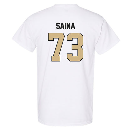 Purdue - NCAA Football : Makai Saina - Classic Shersey T-Shirt-1