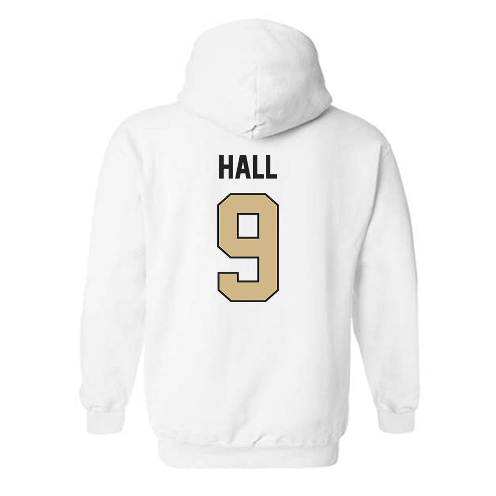 Purdue - NCAA Football : jalil hall - Classic Shersey Hooded Sweatshirt-1
