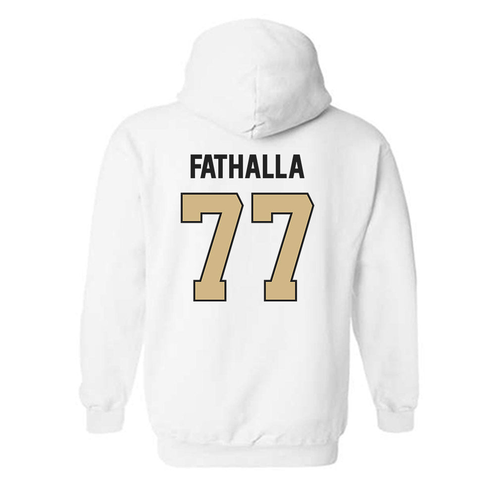 Purdue - NCAA Men's Tennis : Nour Fathalla - Classic Shersey Hooded Sweatshirt-1