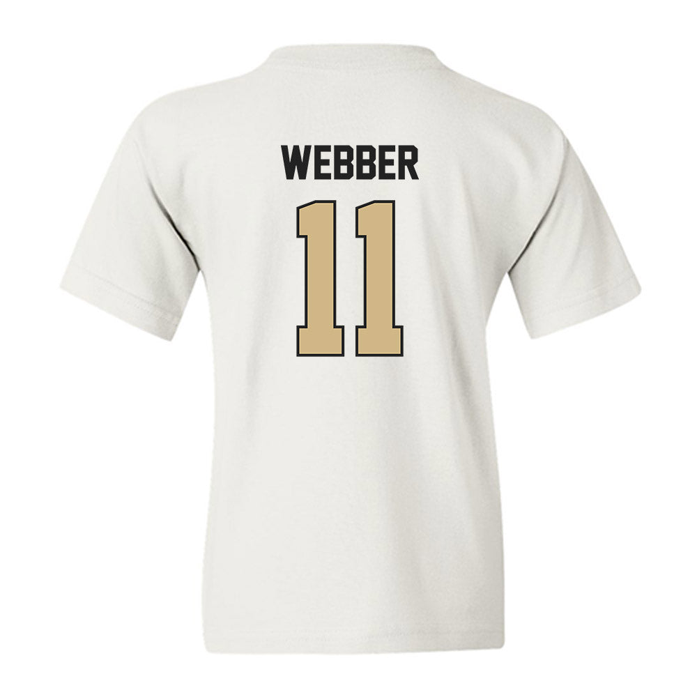 Purdue - NCAA Men's Basketball : Jacob Webber - Classic Shersey Youth T-Shirt-1