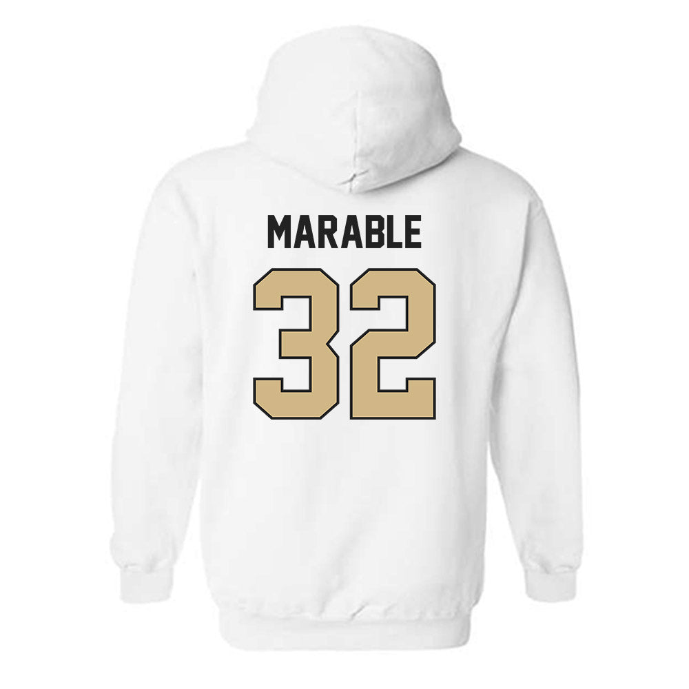 Purdue - NCAA Football : D'Mon Marable - Classic Shersey Hooded Sweatshirt-1