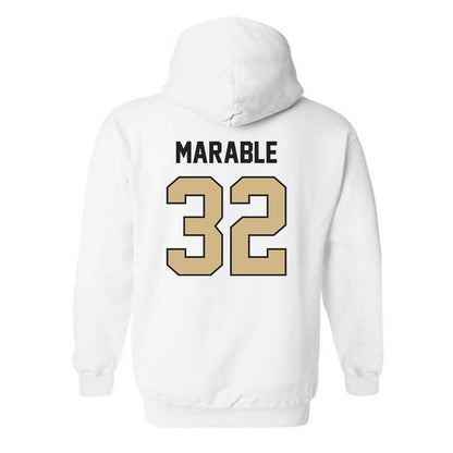 Purdue - NCAA Football : D'Mon Marable - Classic Shersey Hooded Sweatshirt-1