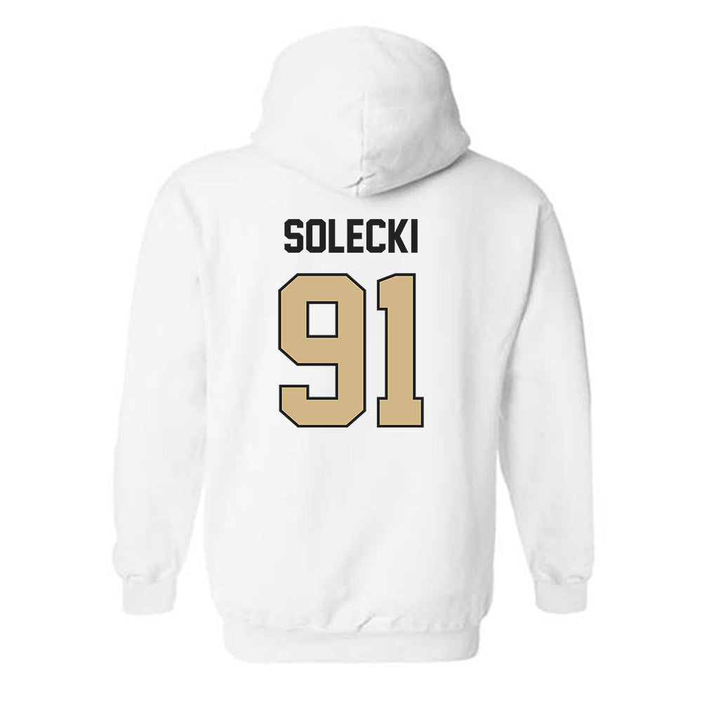 Purdue - NCAA Football : Aiden Solecki - Classic Shersey Hooded Sweatshirt-1
