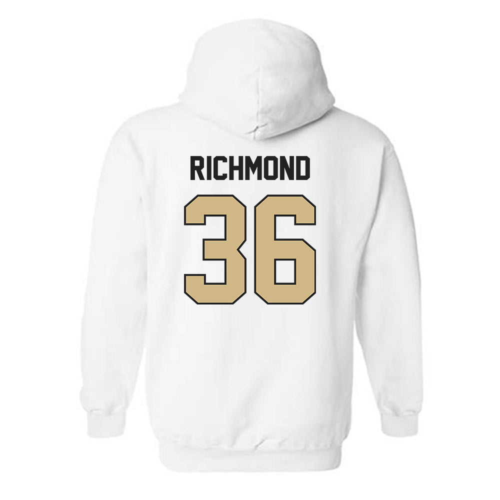 Purdue - NCAA Football : Kaleb Richmond - Classic Shersey Hooded Sweatshirt-1