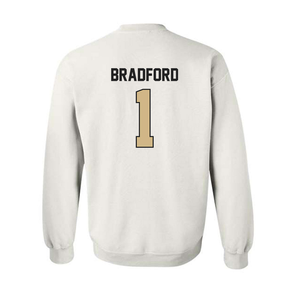 Purdue - NCAA Football : Smiley Bradford - Classic Shersey Crewneck Sweatshirt-1
