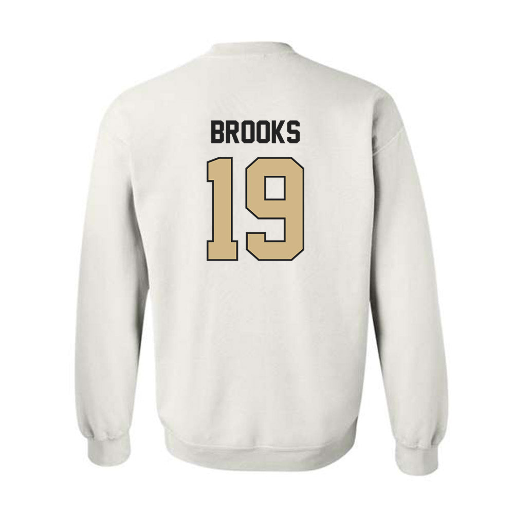 Purdue - NCAA Football : Landon Brooks - Classic Shersey Crewneck Sweatshirt-1