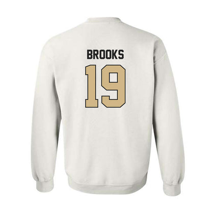 Purdue - NCAA Football : Landon Brooks - Classic Shersey Crewneck Sweatshirt-1