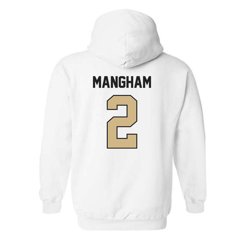 Purdue - NCAA Football : Jaden Mangham - Classic Shersey Hooded Sweatshirt-1