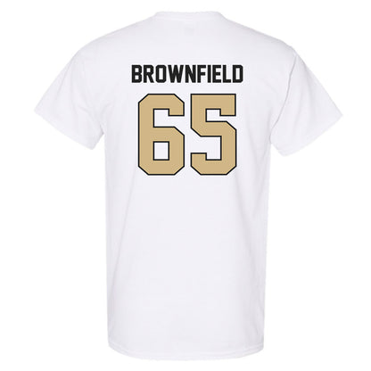 Purdue - NCAA Football : Brock Brownfield - Classic Shersey T-Shirt-1