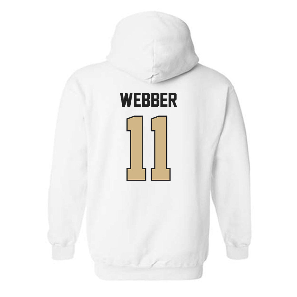 Purdue - NCAA Men's Basketball : Jacob Webber - Classic Shersey Hooded Sweatshirt-1