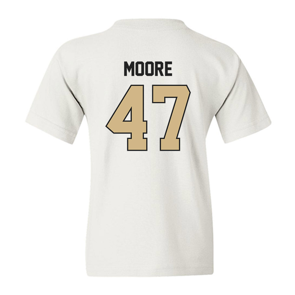 Purdue - NCAA Football : Tre Moore - Classic Shersey Youth T-Shirt-1