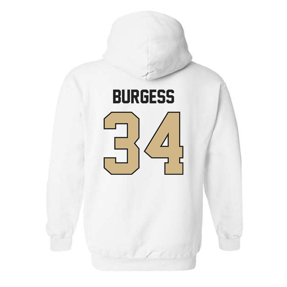 Purdue - NCAA Men's Basketball : Raleigh Burgess - Classic Shersey Hooded Sweatshirt-1