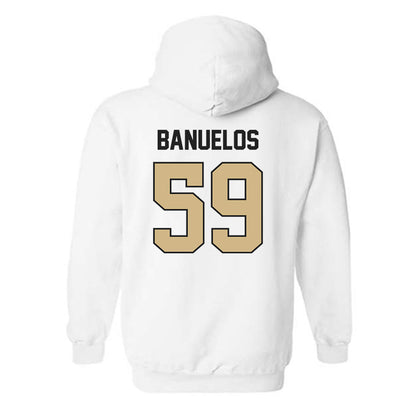 Purdue - NCAA Football : Micah Banuelos - Classic Shersey Hooded Sweatshirt-1
