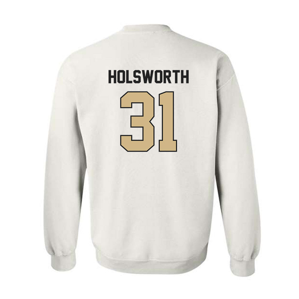Purdue - NCAA Football : Carter Holsworth - Classic Shersey Crewneck Sweatshirt-1