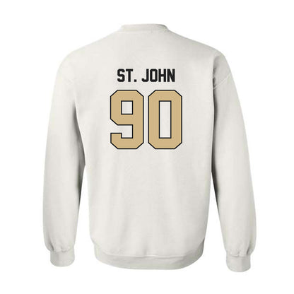 Purdue - NCAA Football : Elijah St. John - Classic Shersey Crewneck Sweatshirt-1