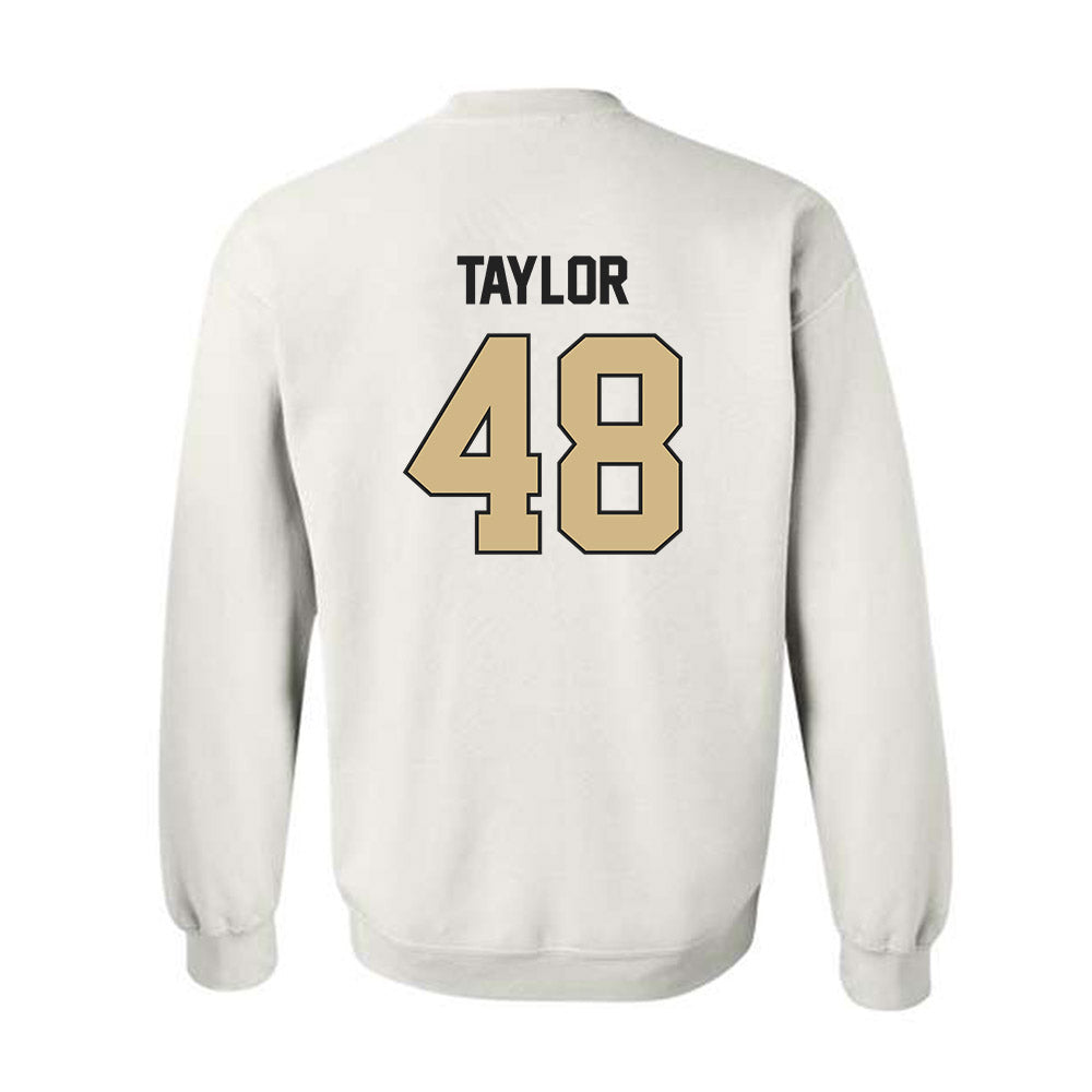 Purdue - NCAA Football : Donivan Taylor - Classic Shersey Crewneck Sweatshirt-1