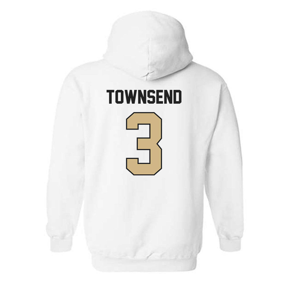 Purdue - NCAA Football : Xavier Townsend - Classic Shersey Hooded Sweatshirt-1