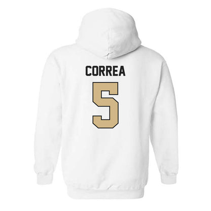 Purdue - NCAA Football : Charles Correa - Classic Shersey Hooded Sweatshirt-1