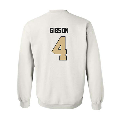 Purdue - NCAA Football : Jerrick Gibson - Classic Shersey Crewneck Sweatshirt-1
