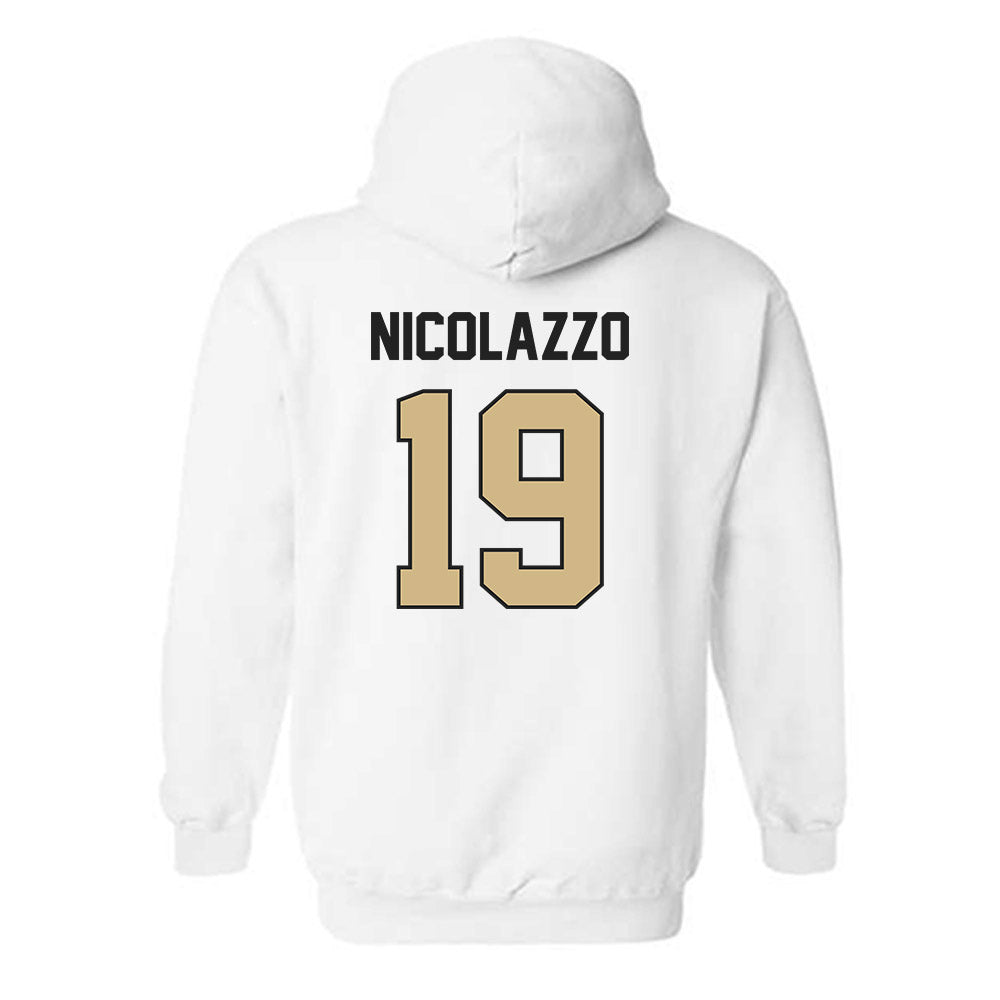 Purdue - NCAA Women's Soccer : Chiara Nicolazzo - Classic Shersey Hooded Sweatshirt-1