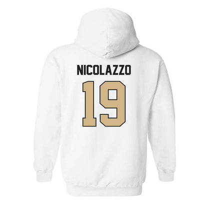 Purdue - NCAA Women's Soccer : Chiara Nicolazzo - Classic Shersey Hooded Sweatshirt-1