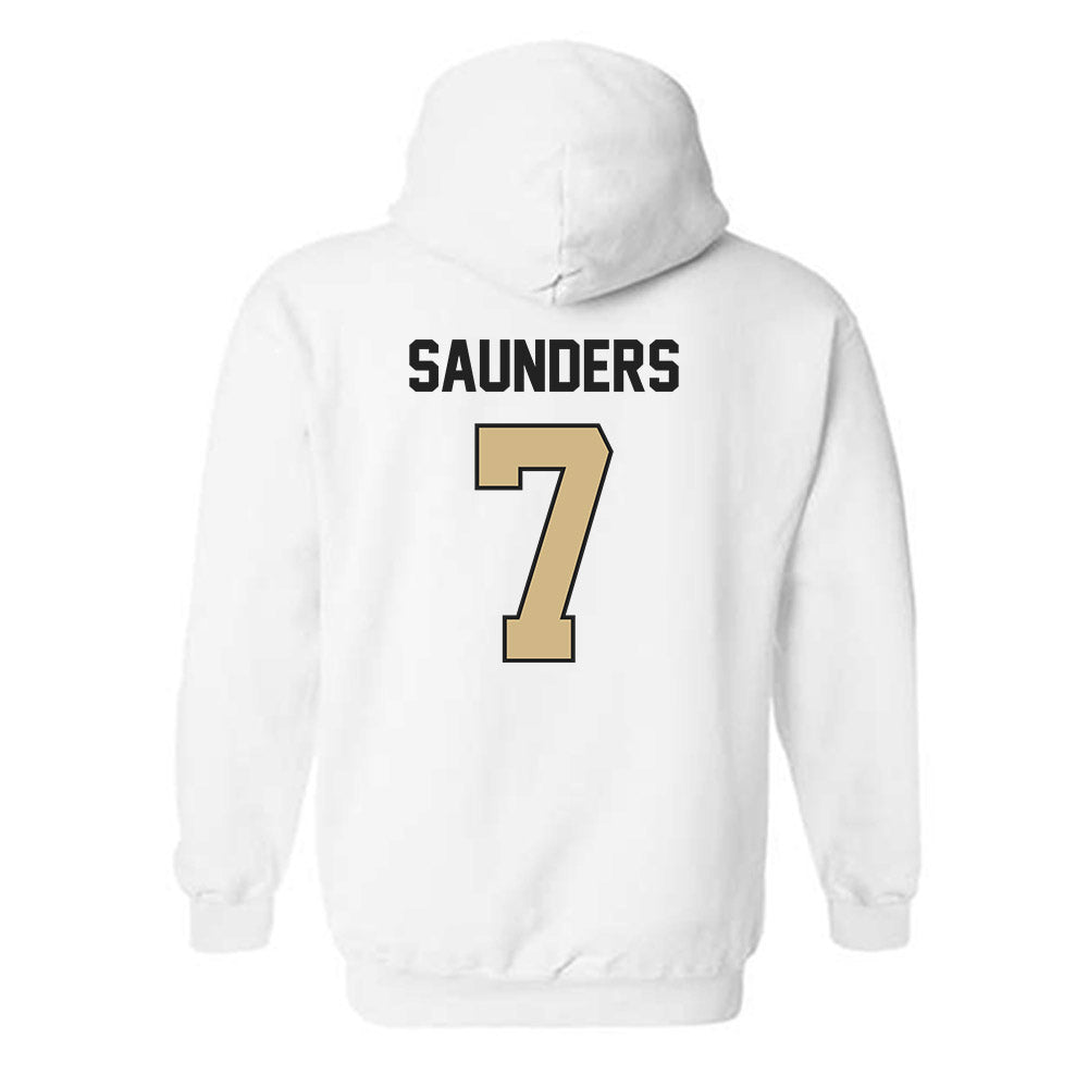 Purdue - NCAA Football : Donovan Saunders - Classic Shersey Hooded Sweatshirt-1