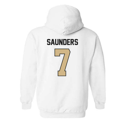 Purdue - NCAA Football : Donovan Saunders - Classic Shersey Hooded Sweatshirt-1