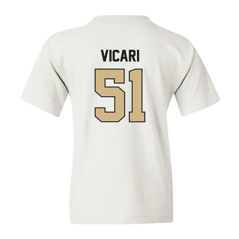 Purdue - NCAA Football : Mason Vicari - Classic Shersey Youth T-Shirt-1