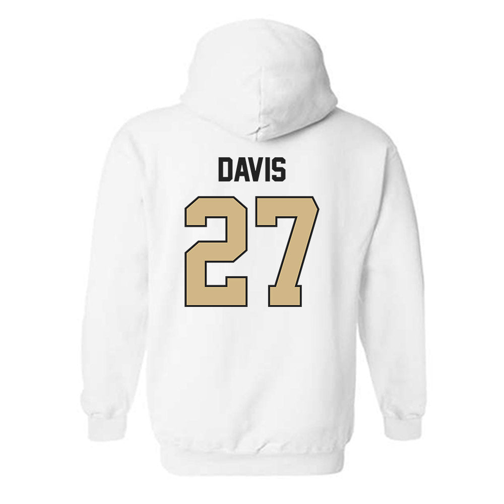 Purdue - NCAA Football : Owen Davis - Classic Shersey Hooded Sweatshirt-1