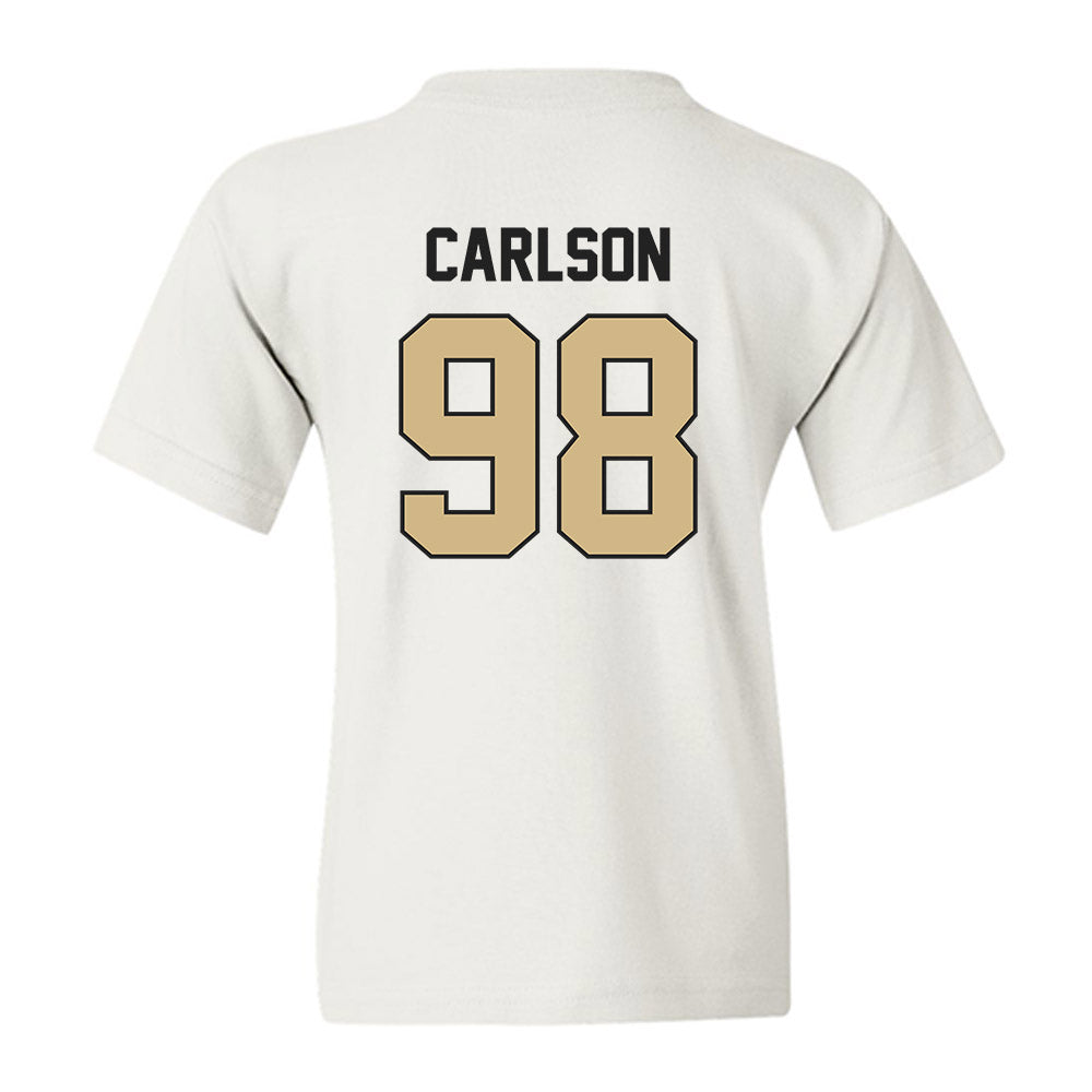 Purdue - NCAA Football : Drake Carlson - Classic Shersey Youth T-Shirt-1