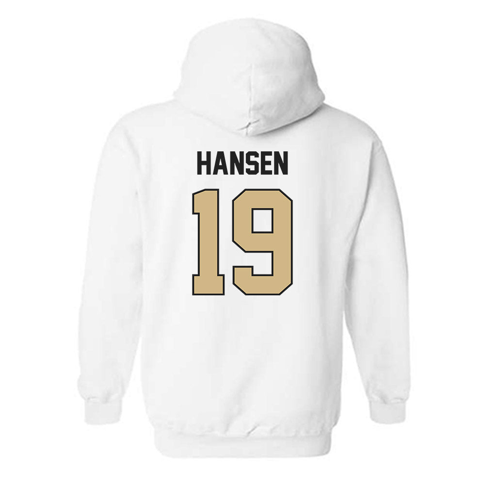 Purdue - NCAA Women's Volleyball : Kate Hansen - Classic Shersey Hooded Sweatshirt-1