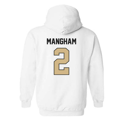Purdue - NCAA Football : Jaden Mangham - Classic Shersey Hooded Sweatshirt-1