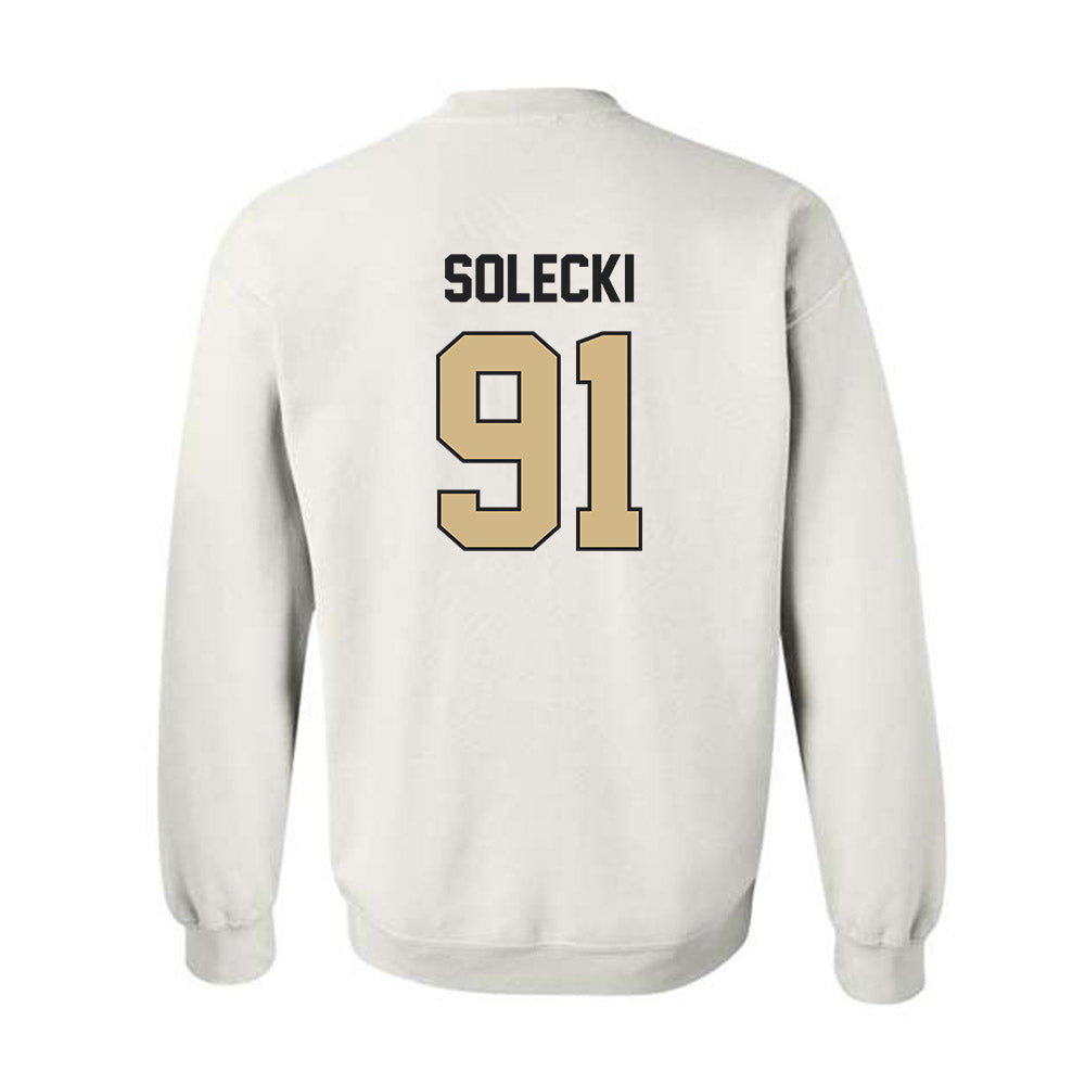 Purdue - NCAA Football : Aiden Solecki - Classic Shersey Crewneck Sweatshirt-1