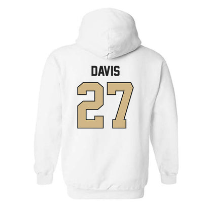 Purdue - NCAA Football : Owen Davis - Classic Shersey Hooded Sweatshirt-1