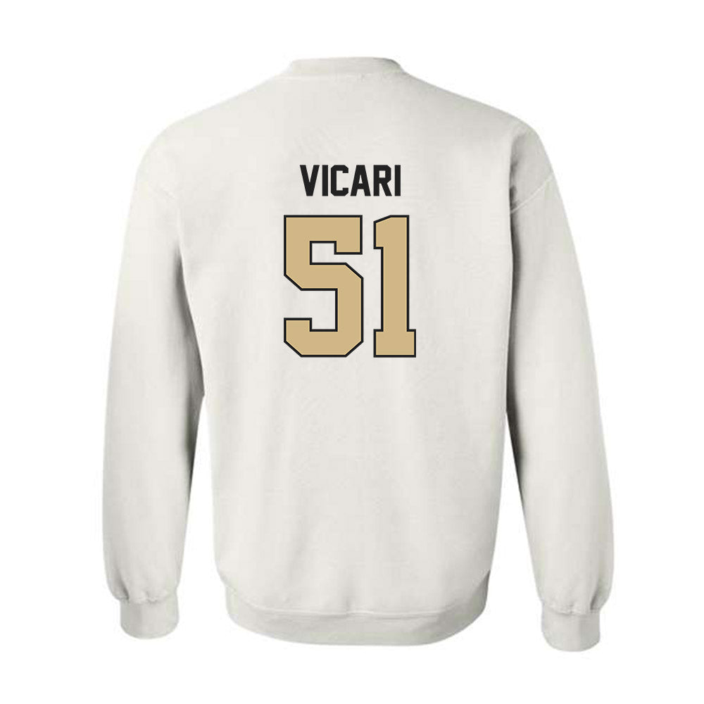 Purdue - NCAA Football : Mason Vicari - Classic Shersey Crewneck Sweatshirt-1