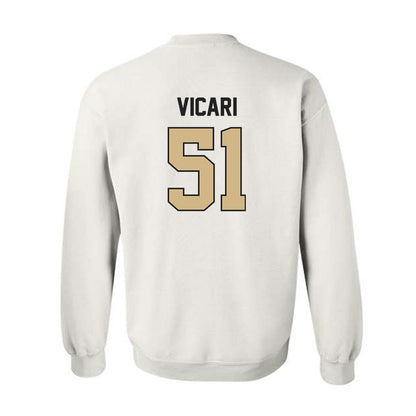 Purdue - NCAA Football : Mason Vicari - Classic Shersey Crewneck Sweatshirt-1
